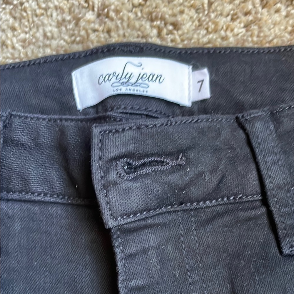 Carly Jean Los Angeles Black Skinny Jeans